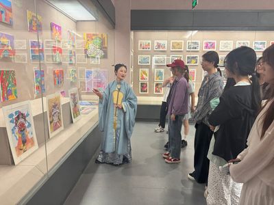 徐州市侨联官方微信公众号报道我校:精准搭建校地非遗技艺传承交流新平台